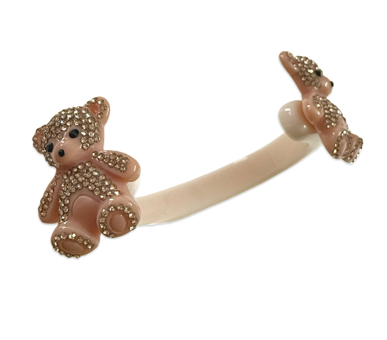 Crystal Bear Floating Cuff