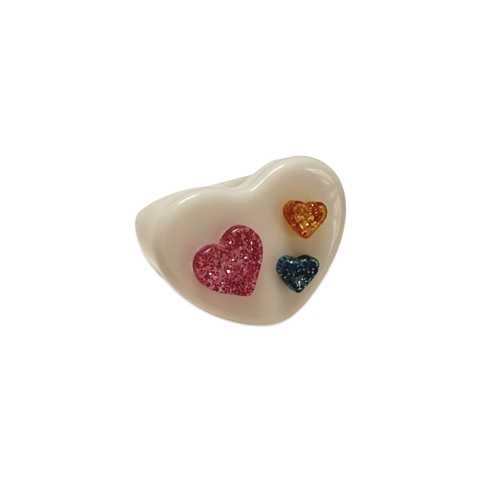 Multi Muse Heart Ring