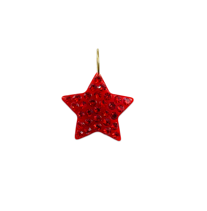 Large Crystal Star Pendant