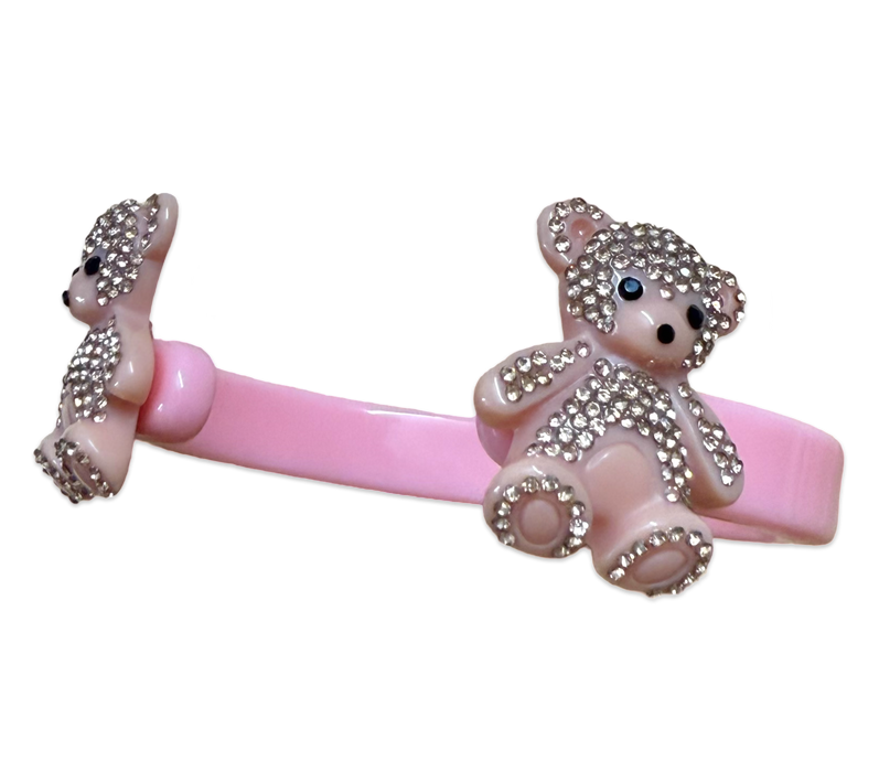 Crystal Bear Floating Cuff