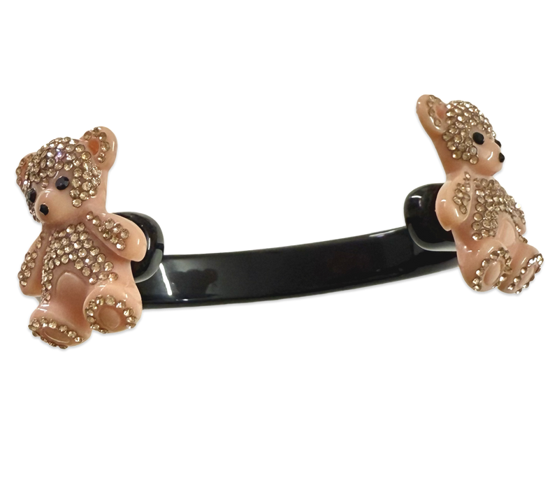 Crystal Bear Floating Cuff