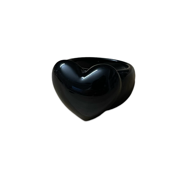 Puffy Heart Classic Ring