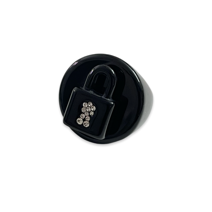 Crystal Lock Ring